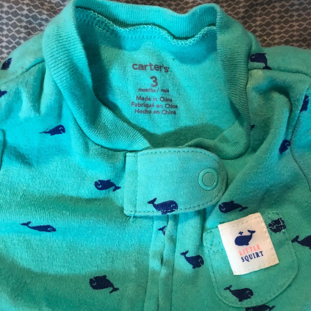 Infant foot pjs